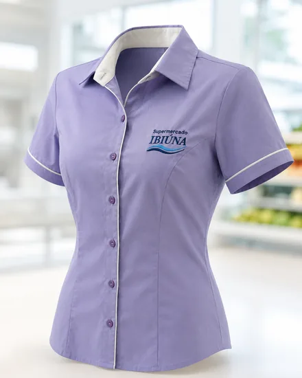 Uniformes Lórica para o Supermercado Ibiúna